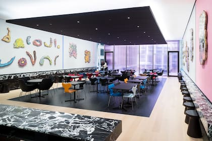 El nuevo bar, en el quinto piso