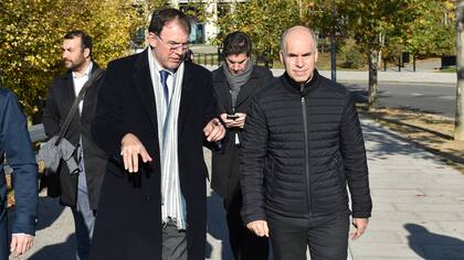 Larreta durante su visita oficial a Londres