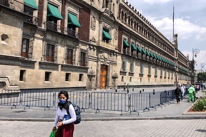 El Palacio Nacional es sede del Ejecutivo y está en el Centro Histórico de la ciudad.