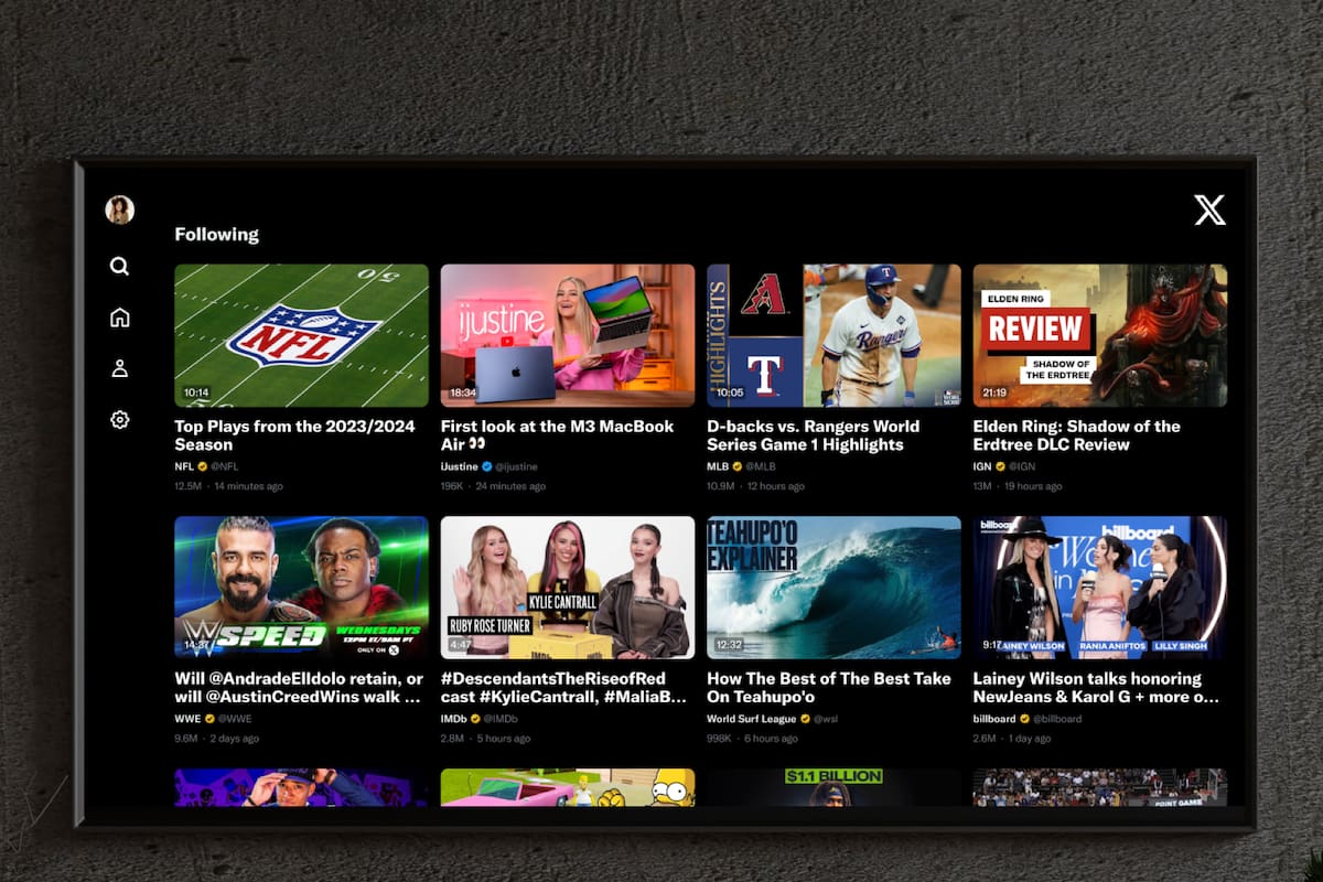 Ya está disponible la beta de X TV, la plataforma de streaming de videos de X