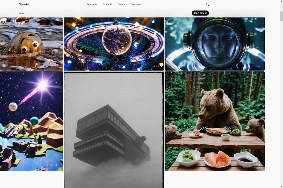 Ya está disponible Sora, el ChatGPT de video, para todos los usuarios pagos de OpenAI