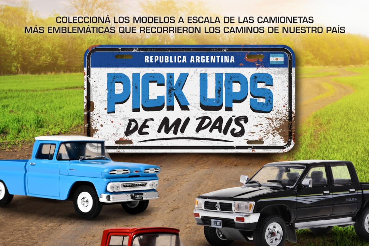 Ya están disponibles algunos de los modelos a escala de la colección de pick ups más emblemáticas de nuestro país