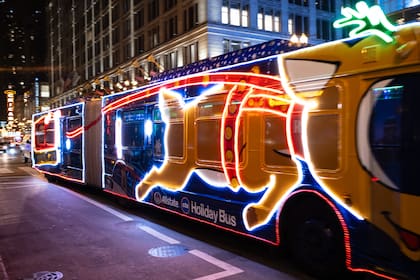 Ya están publicados los días y horarios de del tren y autobús navideño de CTA (Facebook/ChicagoTransitAuthority)