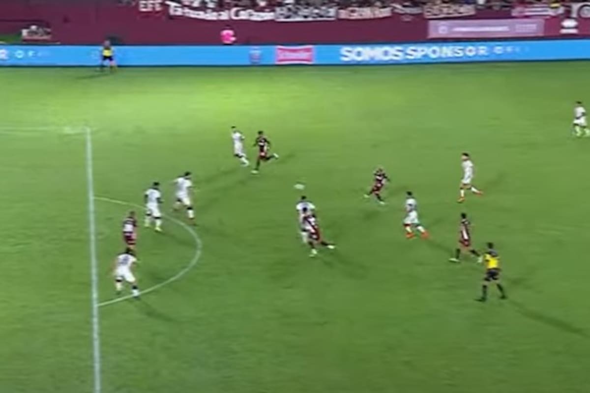 Ya salió el zurdazo de Esquivel que se transformará en el 2-0 de Lanús ante San Lorenzo: gran gol del zurdo