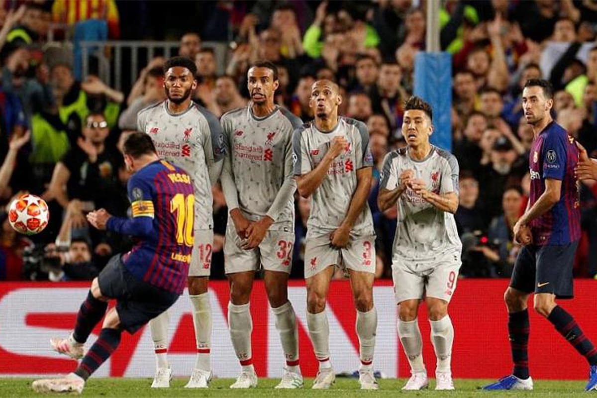 Ya salió el zurdazo de Messi en una de sus especialidades: el tiro libre