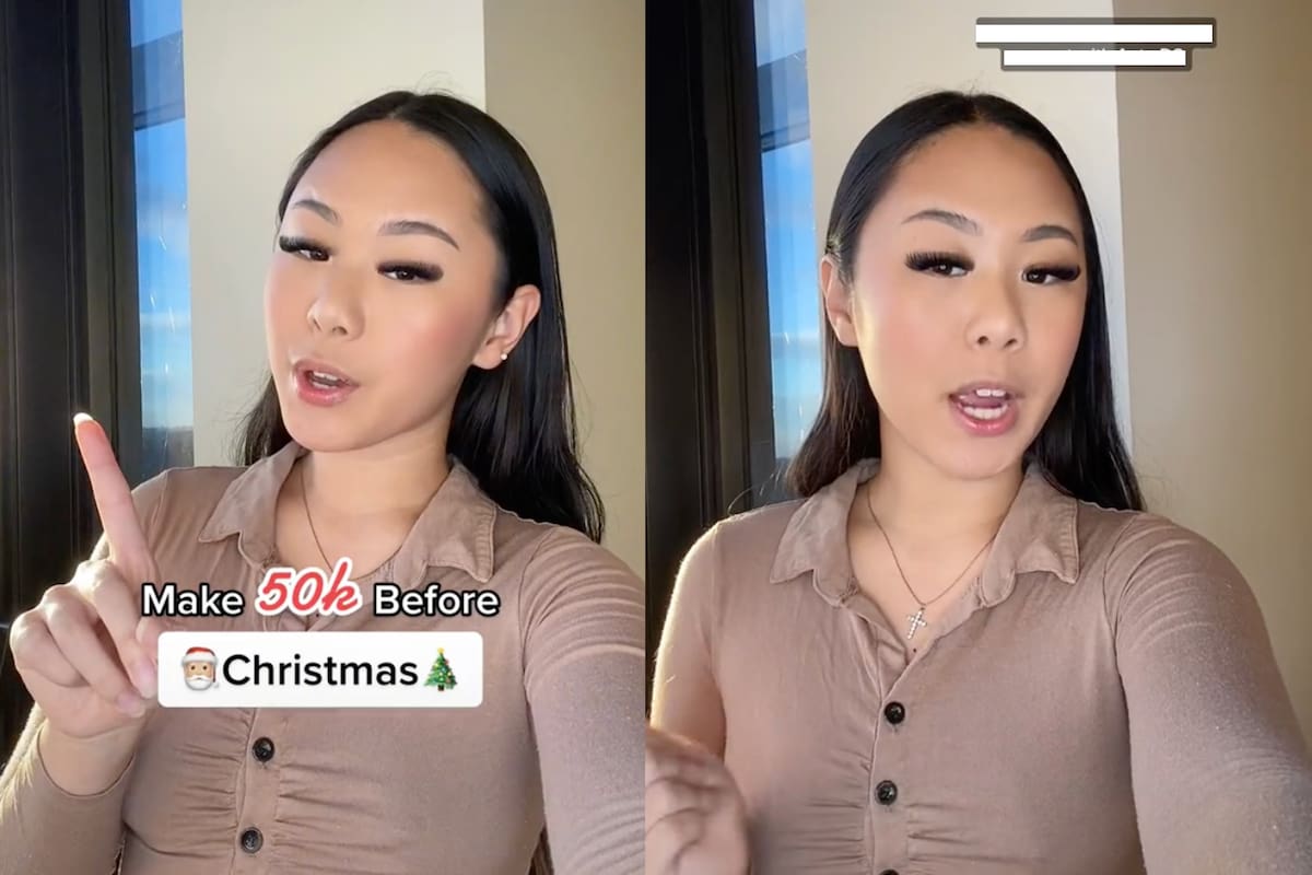 Ya se acerca Navidad y una tiktoker recomendó qué hay que hacer para emprender exitosamente en la temporada de regalos