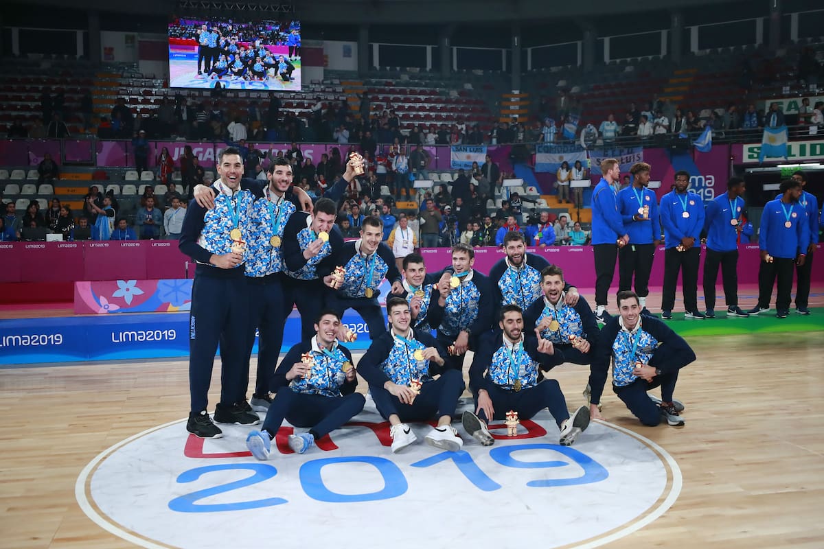 Ya son campeones panamericanos: el retrato de la consagración del básquetbol