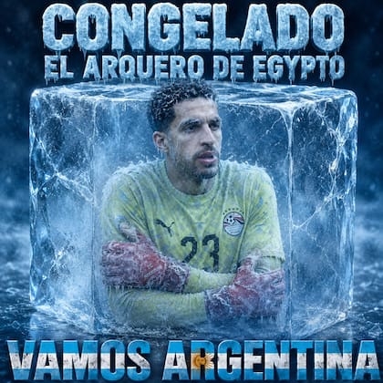 Ya surgieron en el Mundial de Qatar, las brujinetas (las brujas de la Scaloneta), entre chiste y ayudar a la selección, enviaban imágenes para congelar al arquero de la selección egipcia