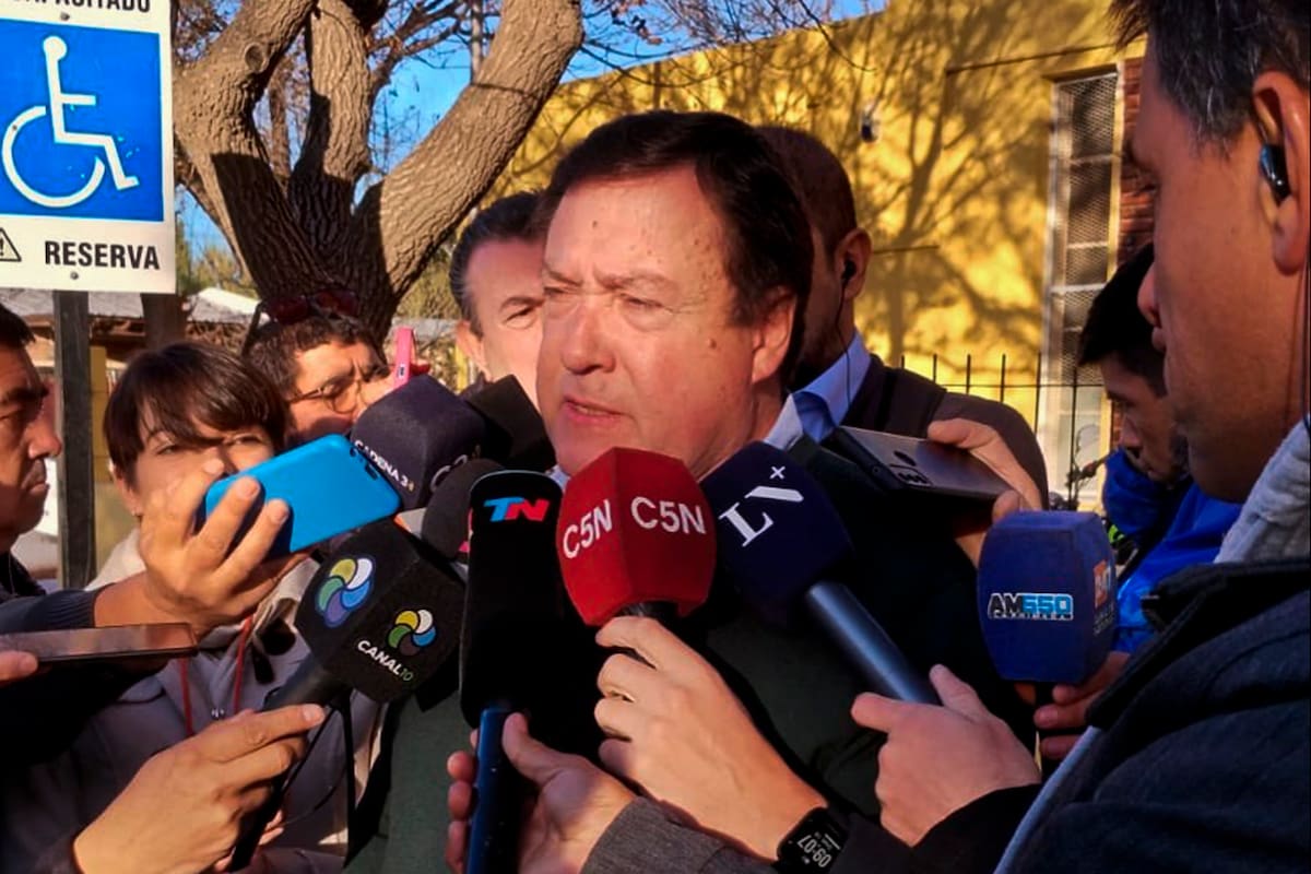 Ya votó el candidato a gobernador de Río Negro Alberto Weretilneck