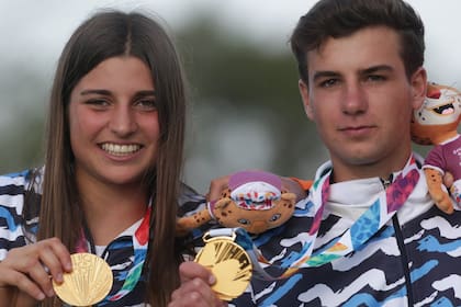 9. YACHTING Teresa Romairone y Dante Cittadini, especialidad Nacra 15