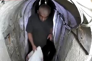 Yahya Sinwar en el túnel el 7 de octubre