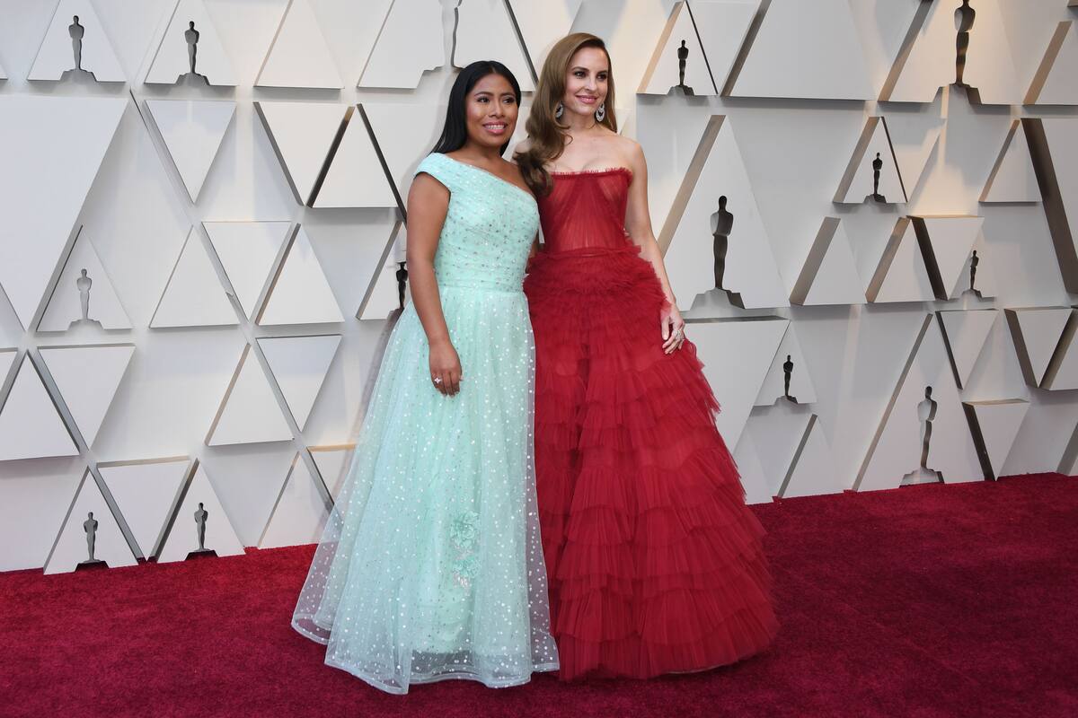Yalitza Aparicio y Marina de Tavira, de "Roma"