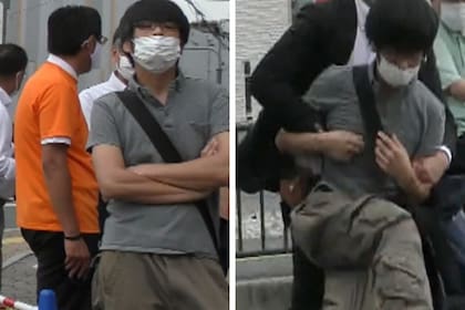 Yamagami Tetsuya (42) fue detenido por la policía japonesa luego de efectuar dos disparos contra el exprimer ministro japonés Shizno Abe, en el marco de un acto político