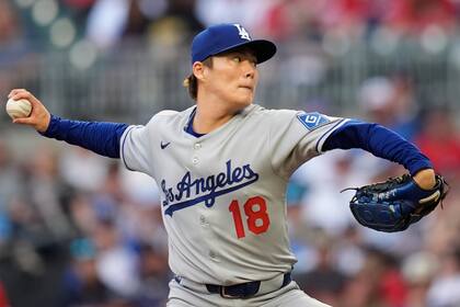 Yamamoto permite apenas 1 hit en 6 entradas en blanco y Dodgers superan 2-1 a Bravos