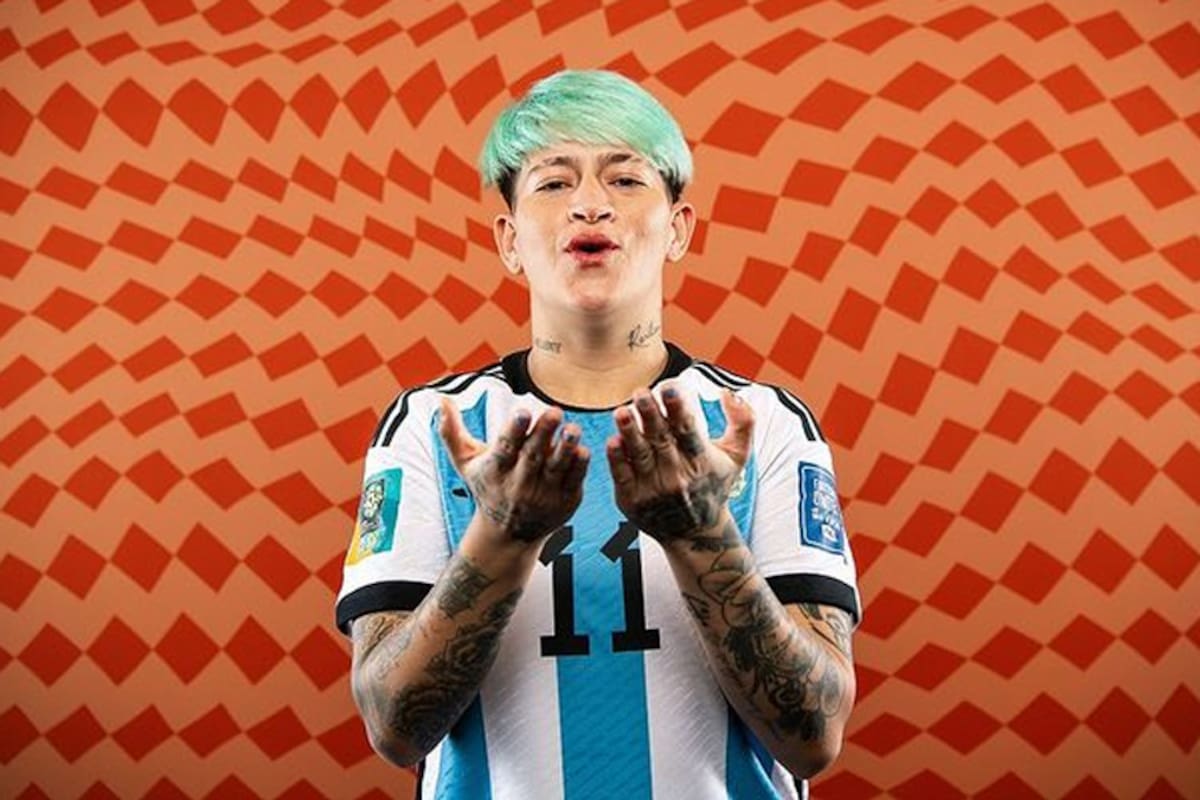 Yamila Rodríguez posa y se divierte ante la cámara