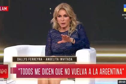 Yanina Latorre arremetió contra el gobierno mientras en LAM hablaban de la crisis de la Argentina