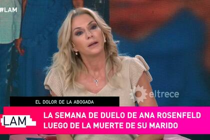 Yanina Latorre contó cómo fue la ceremonia judía en la que se despidió al marido de Ana Rosenfeld
