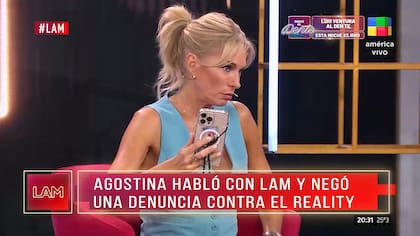 Yanina Latorre contó que la producción de GH habría presionado para que Agostina retire su denuncia