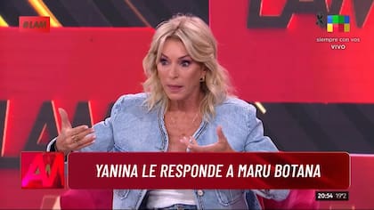 Yanina Latorre estalló de furia en LAM y habló de su relación con Maru Botana