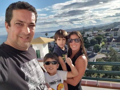 Yanina Mancuso y su familia se fueron de la Argentina cansados de la inseguridad