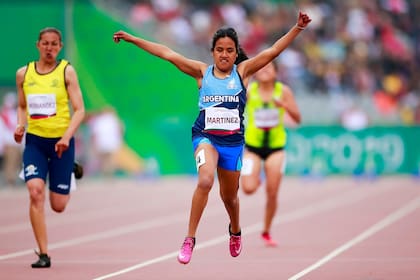 Yanina Martinez conquistó el oro en los 100 metros de los Juegos Olímpicos Río de Janeiro 2016.