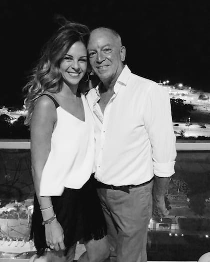 Yanina Screpante y su padre Eduardo. Foto/Instagram: @yanaisok