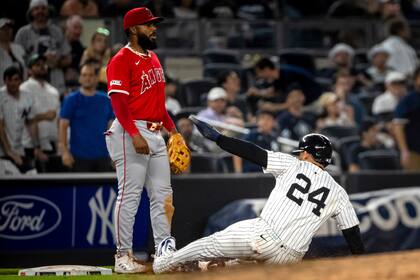 Yankees rompen racha de seis derrotas con triunfo 7-6 ante Angelinos