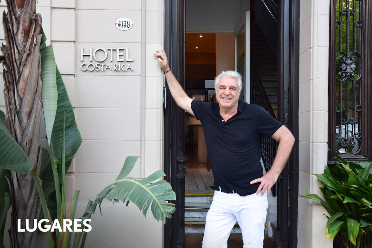 Yann Poulhazan llegó en 2005, decidido a cambiar de vida: "Como en Argentina era barato vivir , me vine a probar aquí”, cuenta desde su hotel.