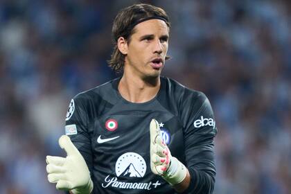 Yann Sommer, la figura del Inter de Milán, fue protagonista de un exhaustivo entrenamiento