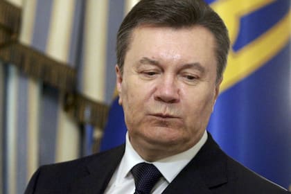 El expresidente de Ucrania Víktor Yanukóvich