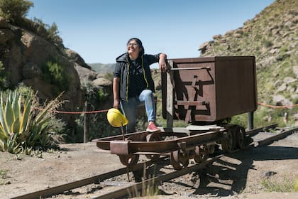 Yaqui Yampa en la Mina Santa Rita