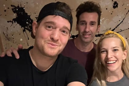 Yari Casanova hizo un cuadro para el matrimonio de Michael Buble y Luisiana Lopilato