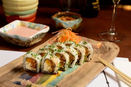 Yasai roll de La Causa Nikkei