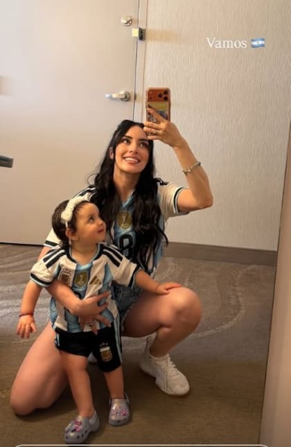 Yasmín Jauregui, la esposa de Valentín el Colo Barco, es modelo de la agencia Multitalent