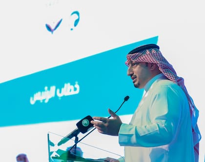 Yasser Al-Misehal, presidente de la Federación de Fútbol saudita.