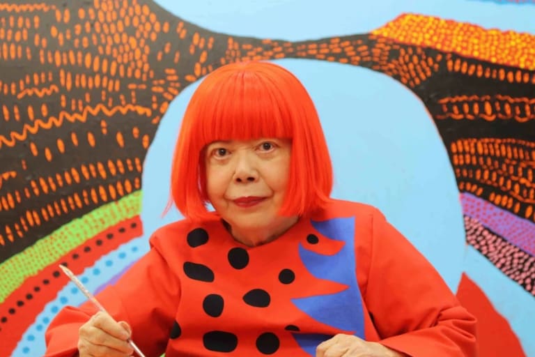 Yayoi Kusama, una de las artistas más famosas del mundo, ocupó hasta hace poco el podio de las muestras más visitadas del Malba