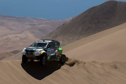 Yazeed Alrajhi, en acción