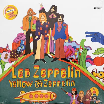 "Yellow Zeppelin", un bootleg de Led Zeppelin editado en Japón