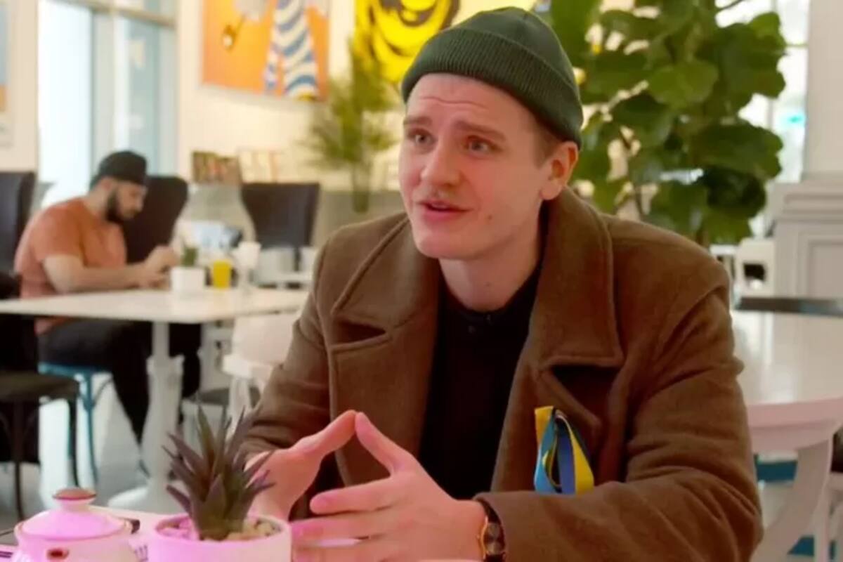 Yevgeny Lyamin, un licenciado en Ciencias Políticas dice que es su "responsabilidad hacer todo lo posible para ayudar a los ucranianos"