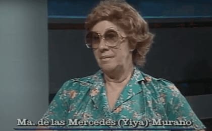 Yiya Murano, en una entrevista televisiva