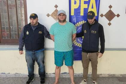 Yiyi fue detenido en Corrientes por personal de la Policía Federal Argentina (PFA)
