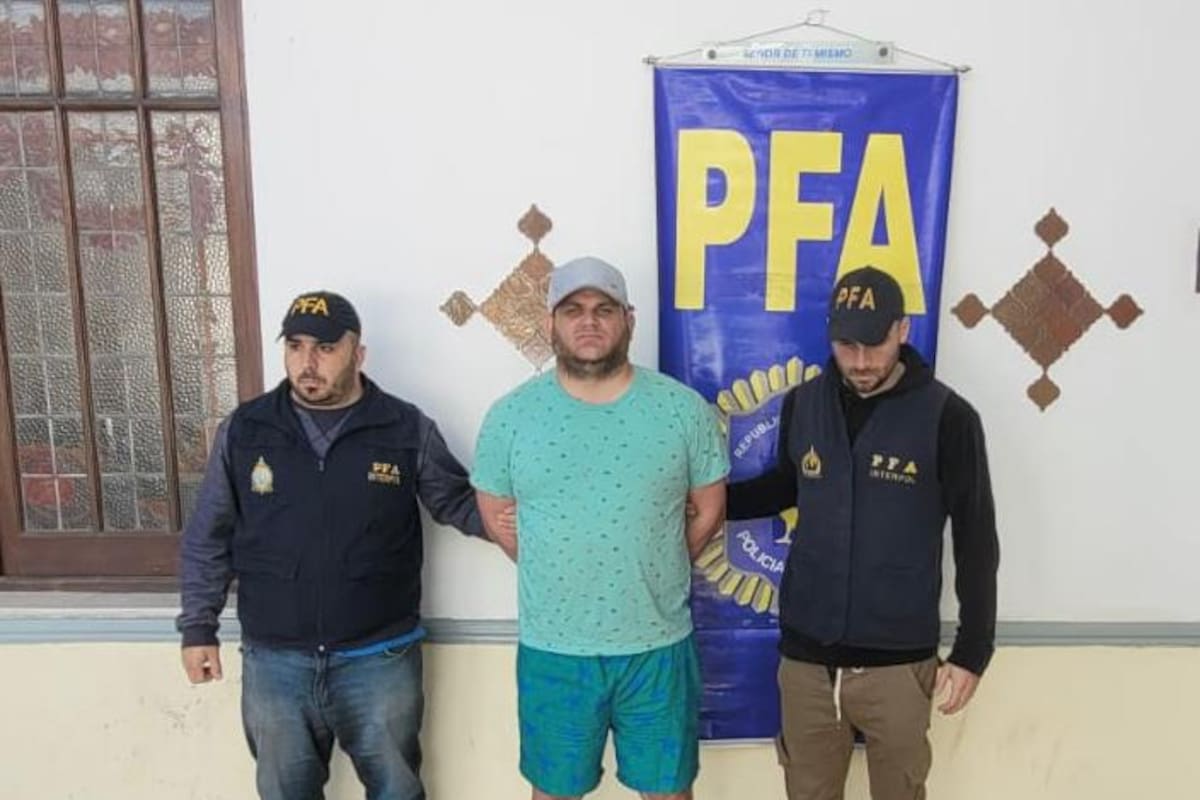 Yiyi fue detenido en Corrientes por personal de la Policía Federal Argentina (PFA)
