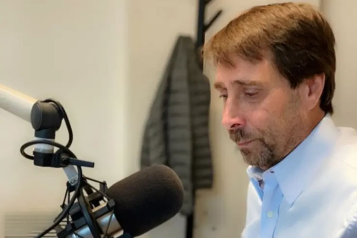 "Yo crecí en un país que admiraba a la Argentina", comienza la misiva que el conductor leyó en su programa Alguien tiene que decirlo (Rivadavia)