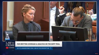 "Yo no lo quería dejar, lo amaba tanto, pero no me podía quedar", dijo Amber Heard (Foto: Captura de video)
