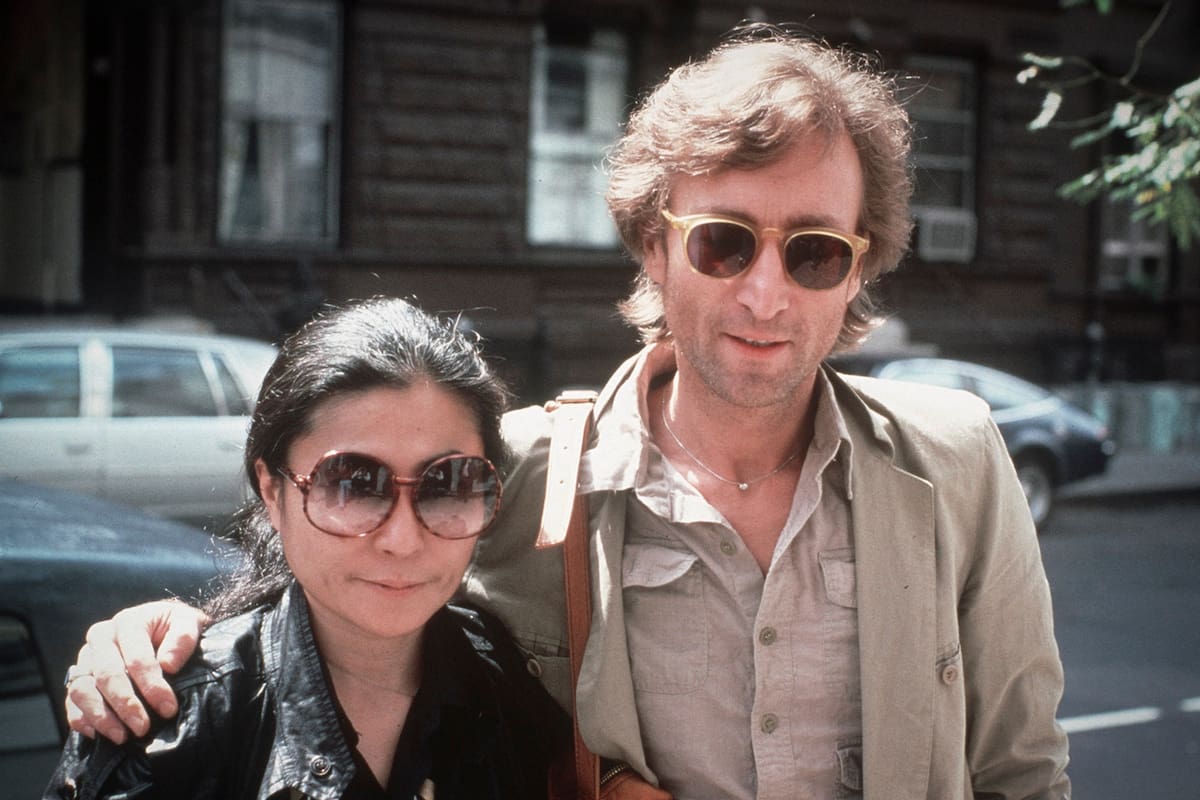 Yoko Ono y John Lennon NY