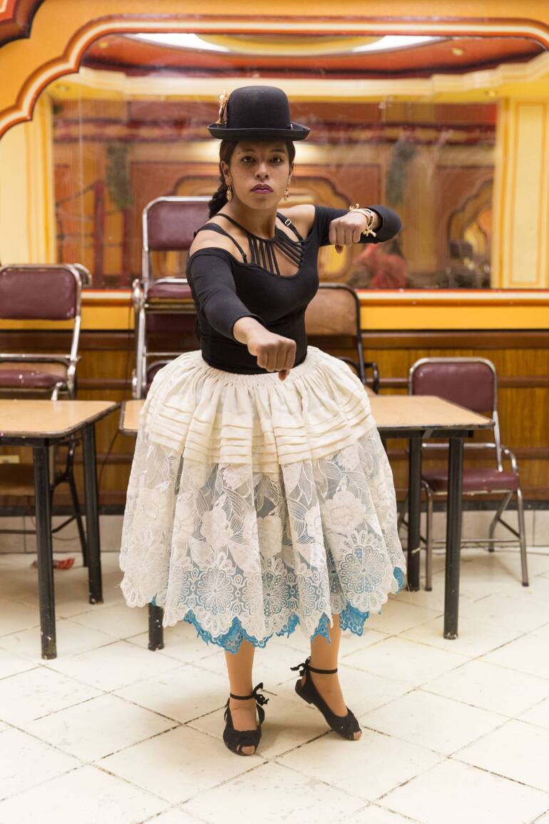Yolanda Junior es hija de una luchadora histórica.