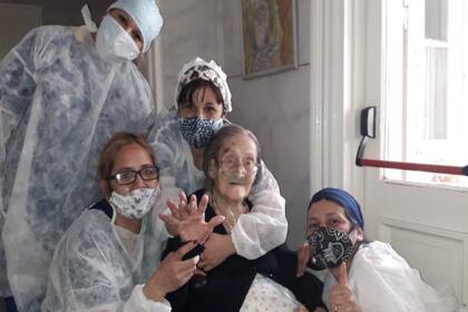 Yolanda, oriunda de Burzaco, tiene 110 años y logró recuperarse del coronavirus