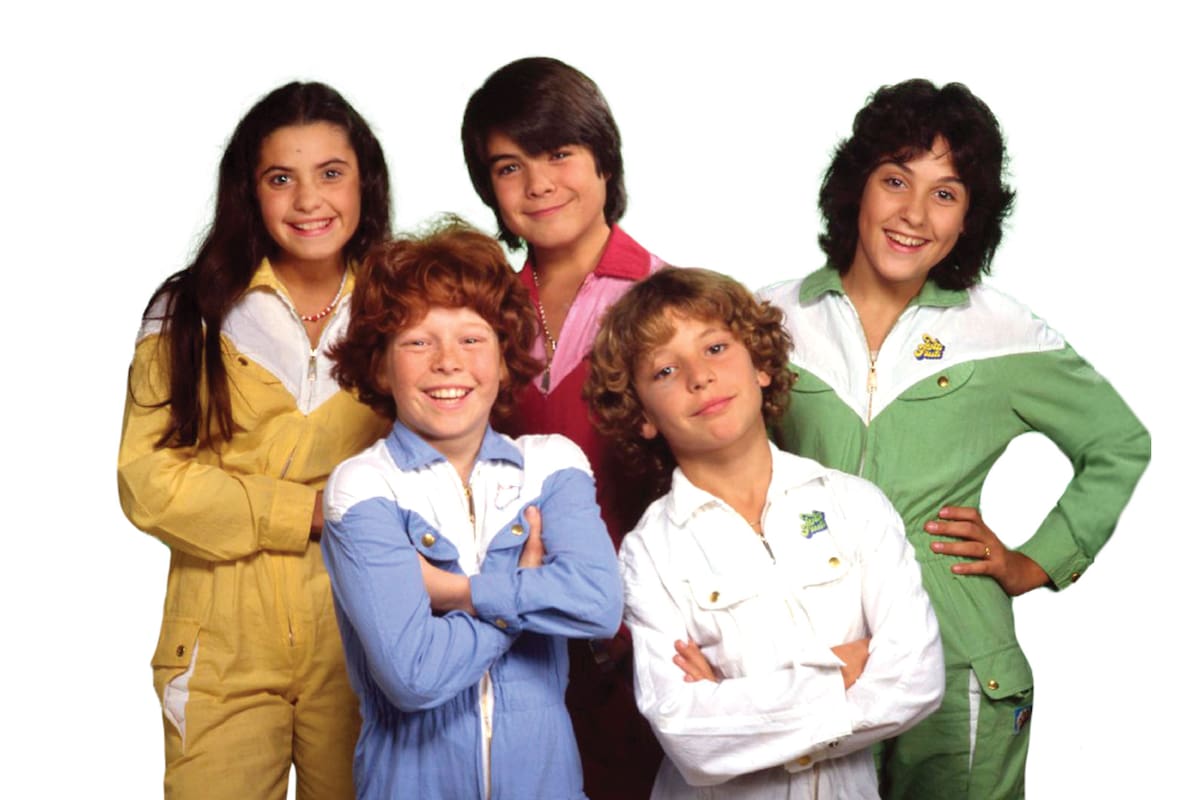 Yolanda Ventura, Tino Fernández, Gemma Prat, Frank Díaz y David Muñoz, integrantes del grupo musical infantil.