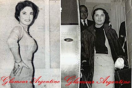 Yoli Scuffi, en una de sus giras. Crédito: Glamour Argentino.
