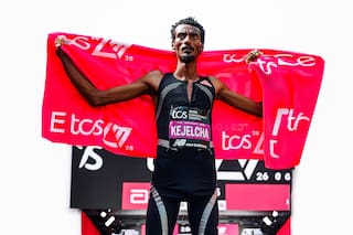 adidas y Media Maratón de Buenos Aires anunciaron la participación de Yomif Kejelcha